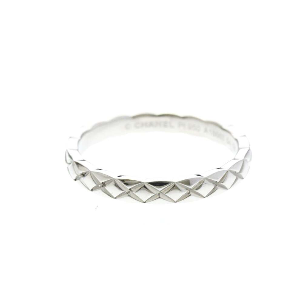 Chanel Coco Crush Ring Platinum Mini #351398C19B